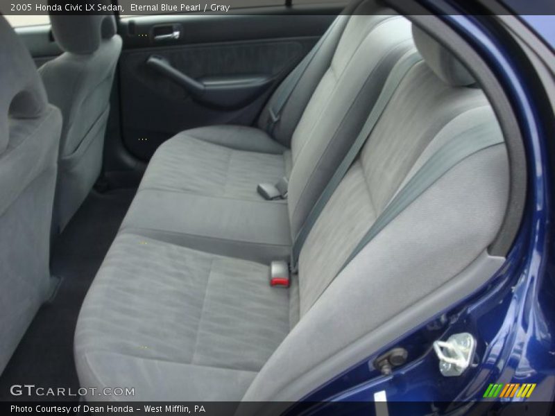  2005 Civic LX Sedan Gray Interior