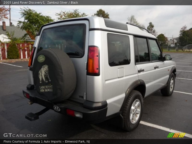 Zambezi Silver / Black 2003 Land Rover Discovery S