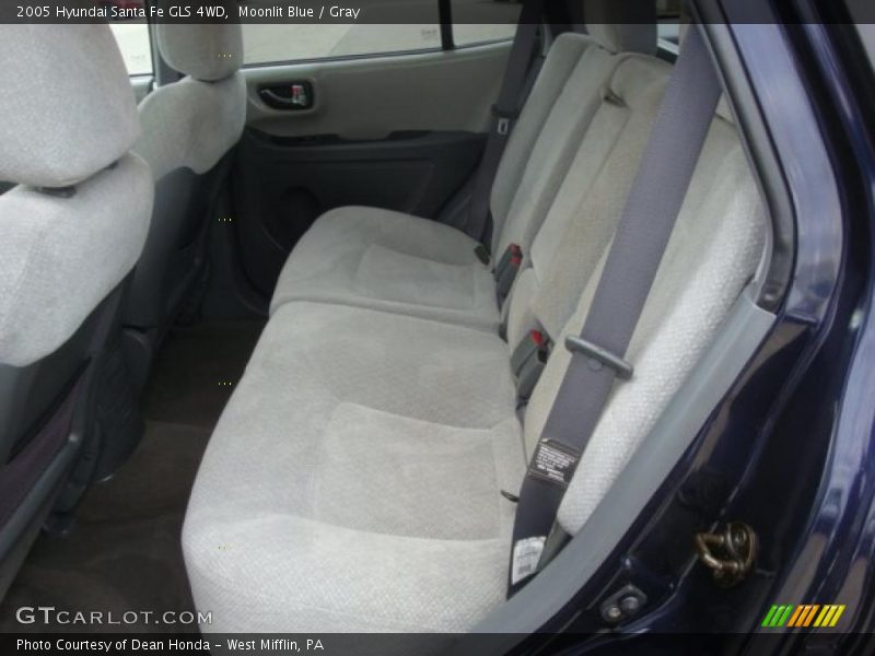 Moonlit Blue / Gray 2005 Hyundai Santa Fe GLS 4WD