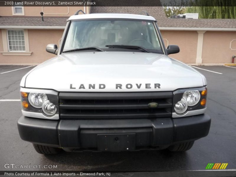 Zambezi Silver / Black 2003 Land Rover Discovery S