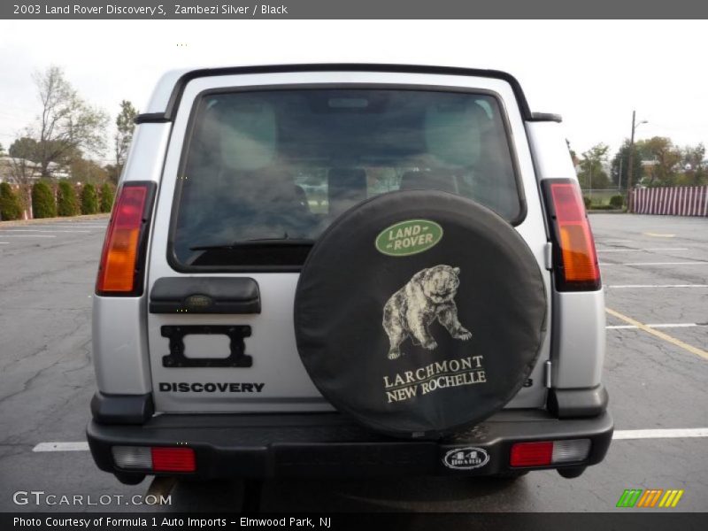 Zambezi Silver / Black 2003 Land Rover Discovery S