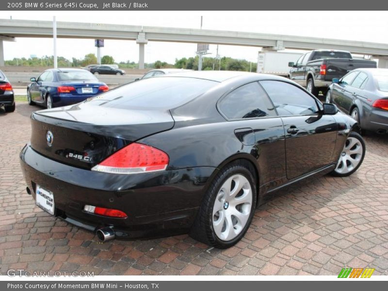 Jet Black / Black 2005 BMW 6 Series 645i Coupe