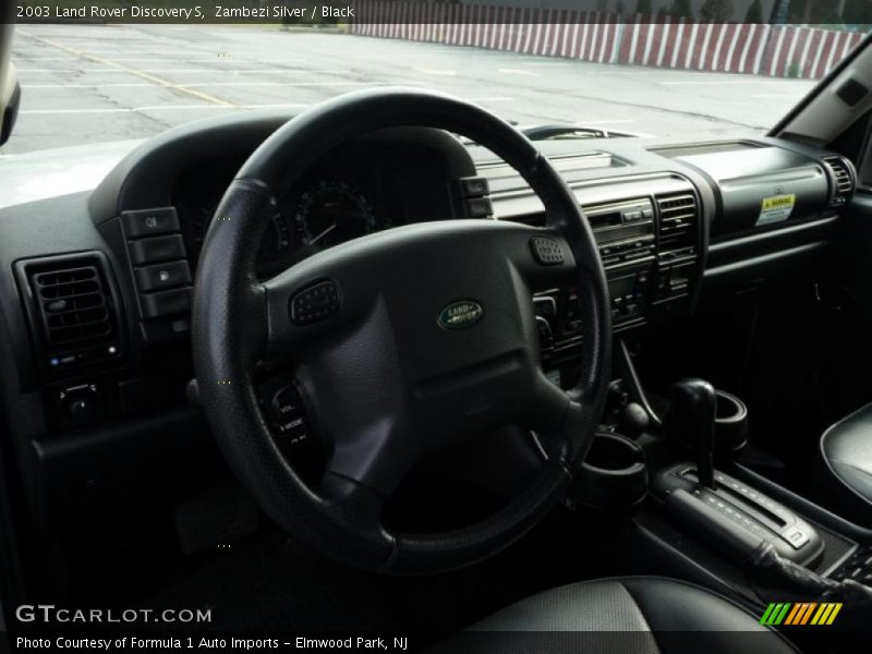 Zambezi Silver / Black 2003 Land Rover Discovery S
