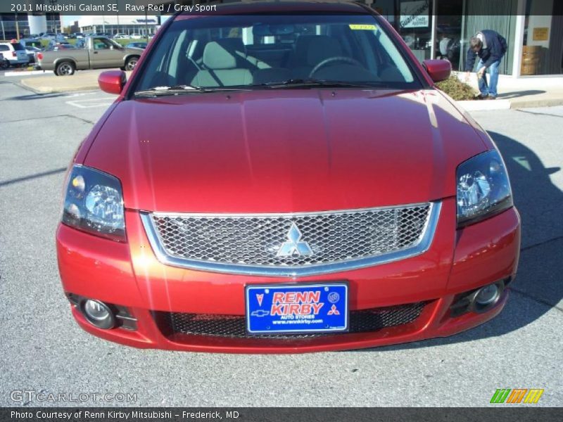 Rave Red / Gray Sport 2011 Mitsubishi Galant SE