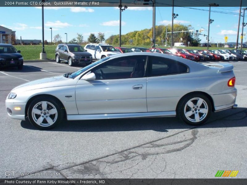 2004 GTO Coupe Quicksilver Metallic