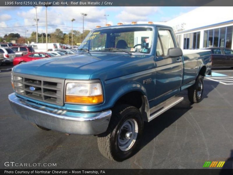 Front 3/4 View of 1996 F250 XL Regular Cab 4x4