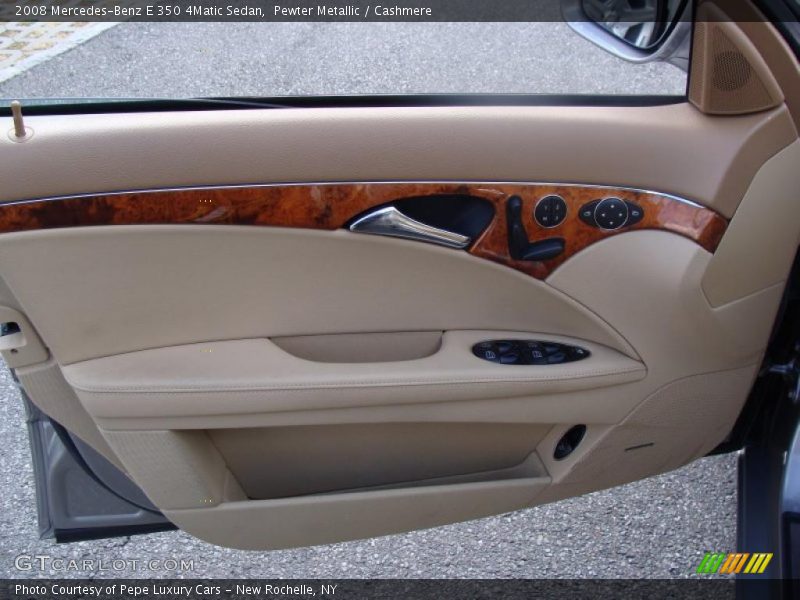 Pewter Metallic / Cashmere 2008 Mercedes-Benz E 350 4Matic Sedan