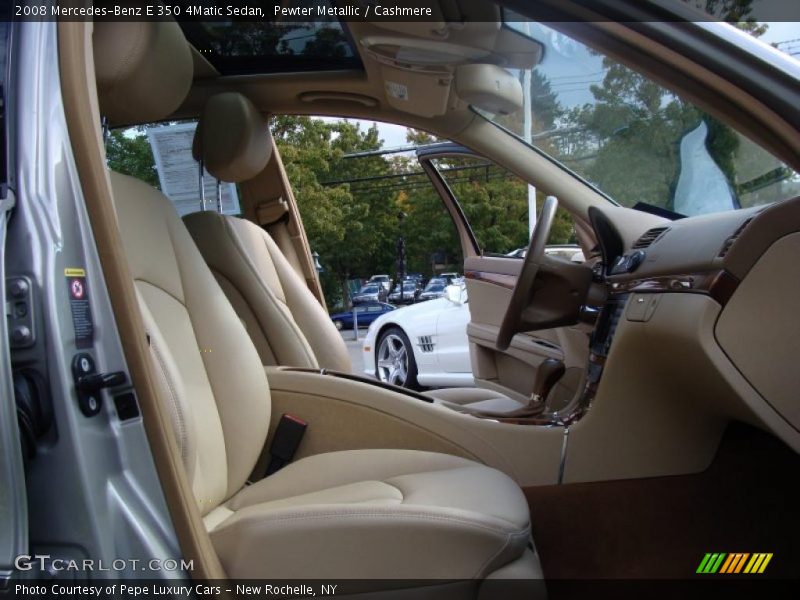 Pewter Metallic / Cashmere 2008 Mercedes-Benz E 350 4Matic Sedan