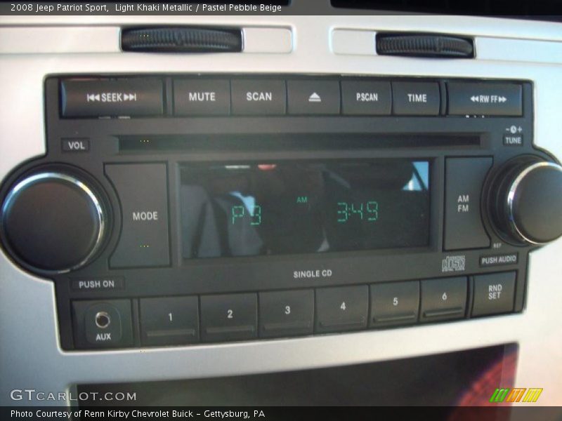 Light Khaki Metallic / Pastel Pebble Beige 2008 Jeep Patriot Sport