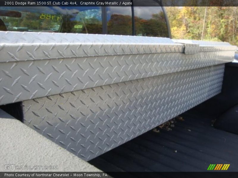 Graphite Gray Metallic / Agate 2001 Dodge Ram 1500 ST Club Cab 4x4