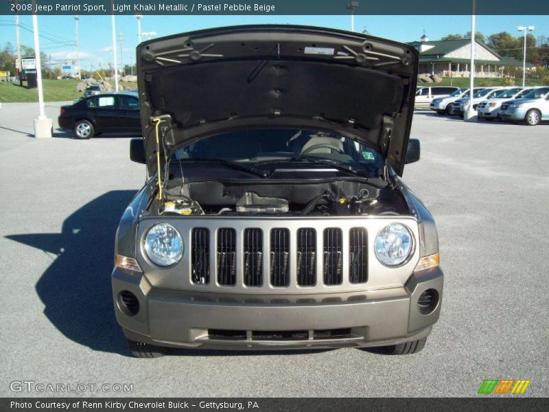 Light Khaki Metallic / Pastel Pebble Beige 2008 Jeep Patriot Sport