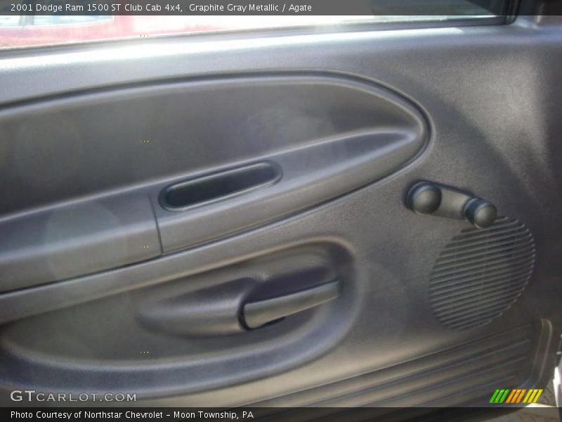 Graphite Gray Metallic / Agate 2001 Dodge Ram 1500 ST Club Cab 4x4