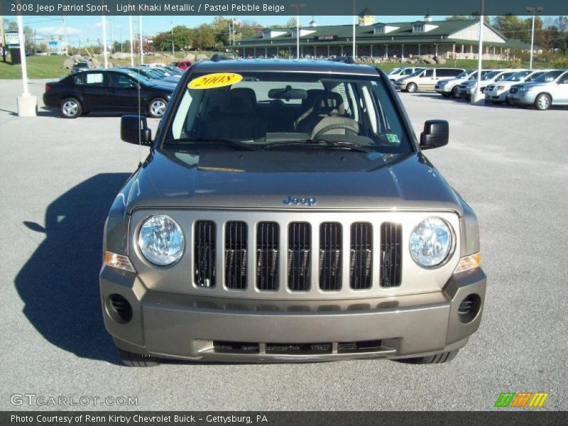 Light Khaki Metallic / Pastel Pebble Beige 2008 Jeep Patriot Sport