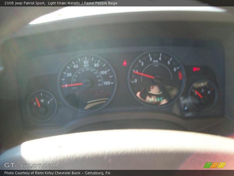 Light Khaki Metallic / Pastel Pebble Beige 2008 Jeep Patriot Sport