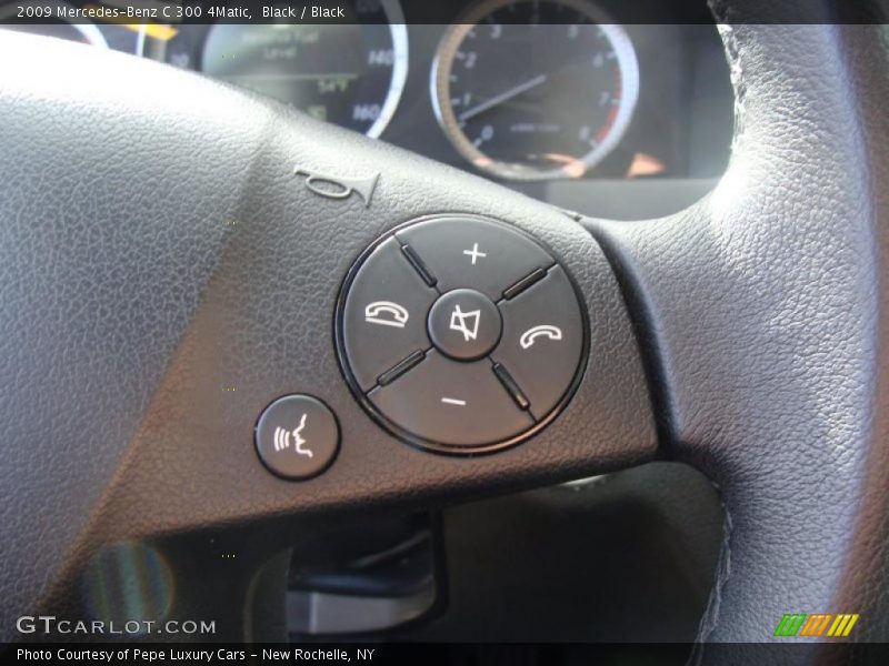 Black / Black 2009 Mercedes-Benz C 300 4Matic