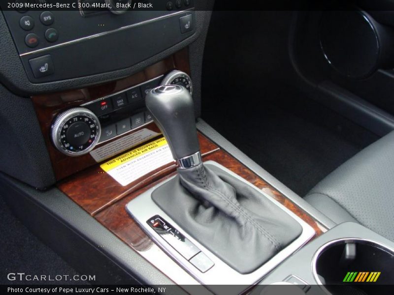 Black / Black 2009 Mercedes-Benz C 300 4Matic