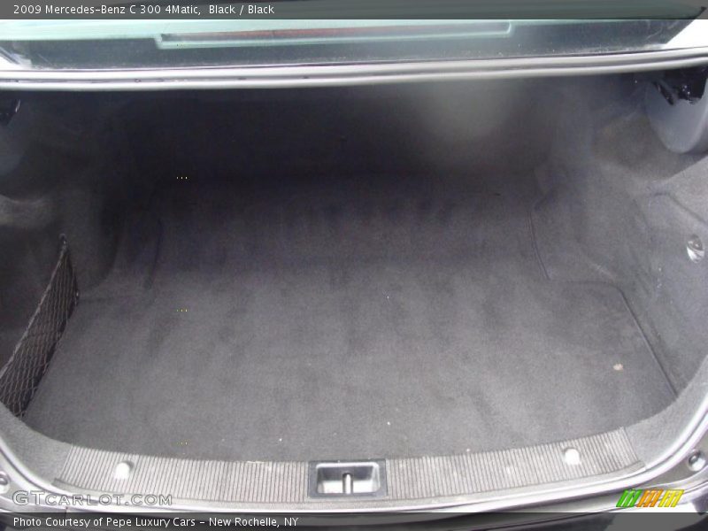 Black / Black 2009 Mercedes-Benz C 300 4Matic