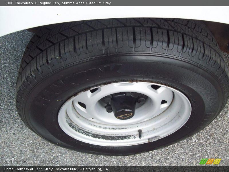 Summit White / Medium Gray 2000 Chevrolet S10 Regular Cab