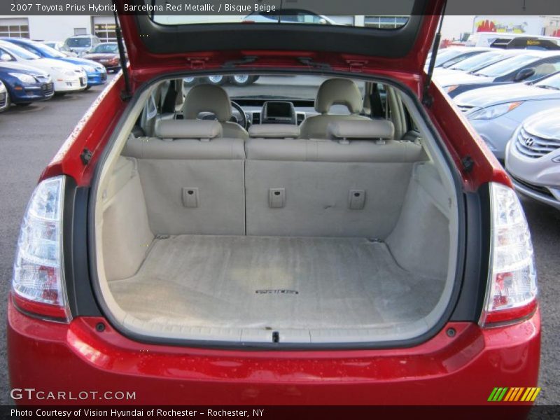 Barcelona Red Metallic / Bisque Beige 2007 Toyota Prius Hybrid