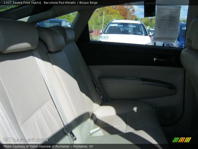 Barcelona Red Metallic / Bisque Beige 2007 Toyota Prius Hybrid