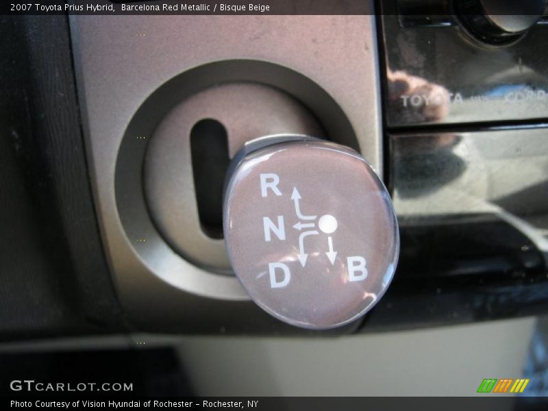 Barcelona Red Metallic / Bisque Beige 2007 Toyota Prius Hybrid