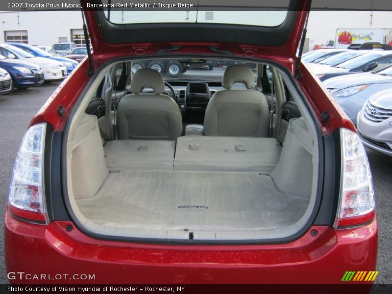 Barcelona Red Metallic / Bisque Beige 2007 Toyota Prius Hybrid