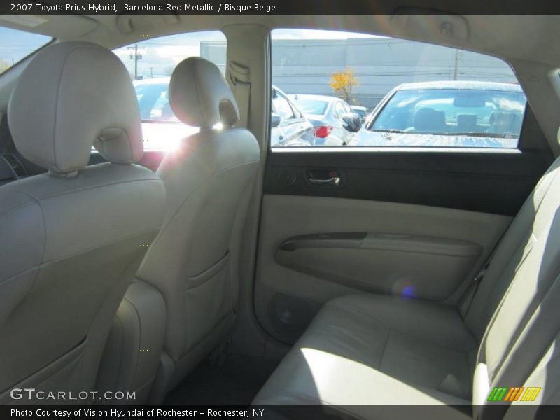 Barcelona Red Metallic / Bisque Beige 2007 Toyota Prius Hybrid