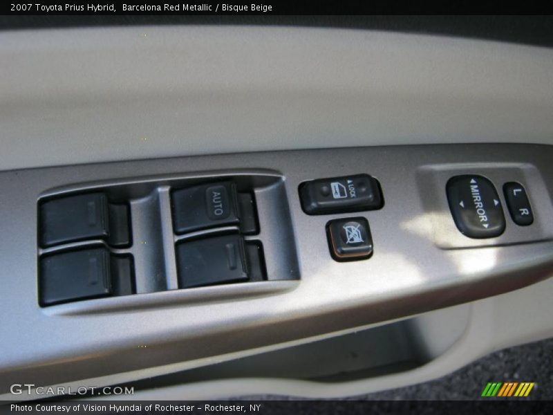 Barcelona Red Metallic / Bisque Beige 2007 Toyota Prius Hybrid