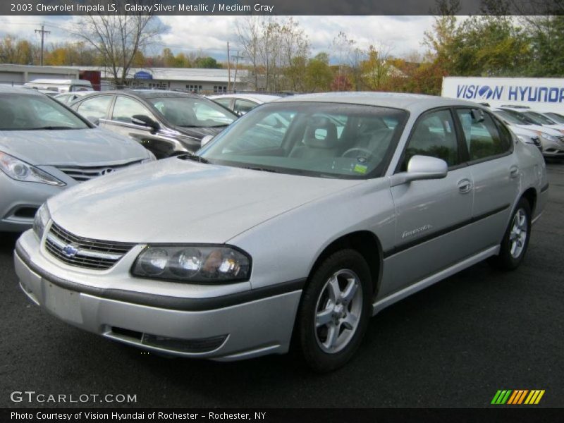 Galaxy Silver Metallic / Medium Gray 2003 Chevrolet Impala LS