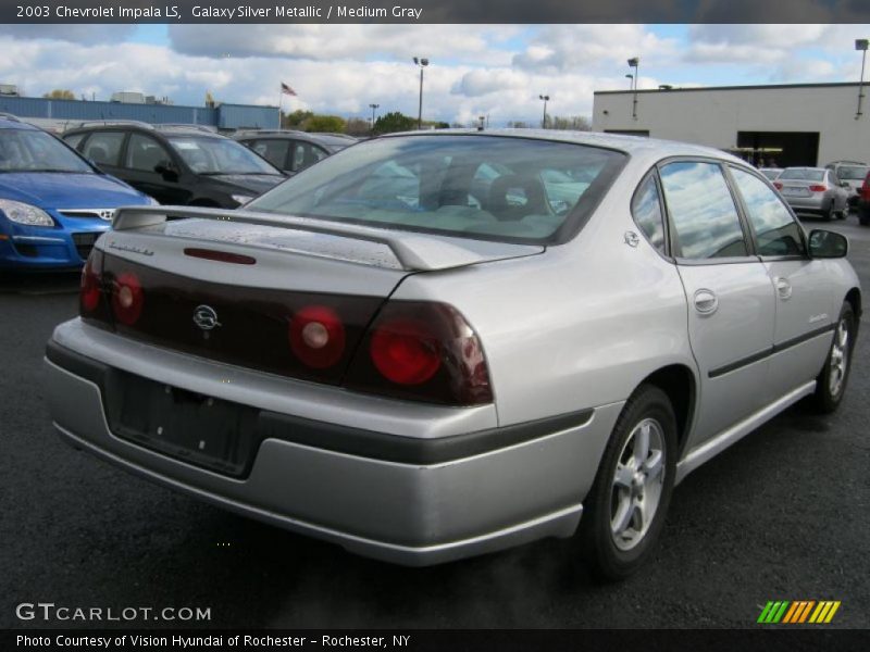 Galaxy Silver Metallic / Medium Gray 2003 Chevrolet Impala LS
