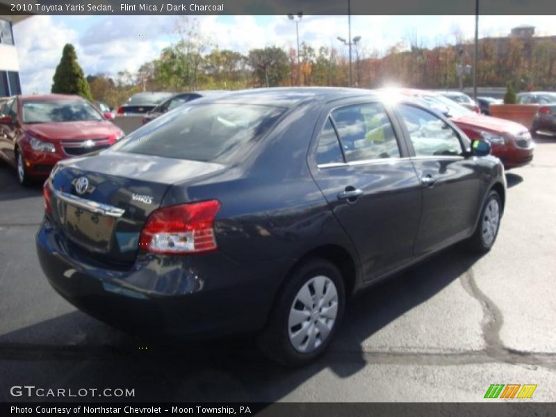 Flint Mica / Dark Charcoal 2010 Toyota Yaris Sedan