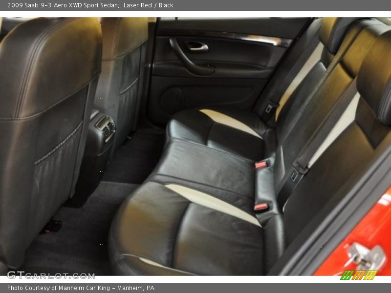  2009 9-3 Aero XWD Sport Sedan Black Interior