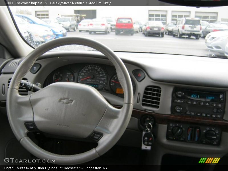Galaxy Silver Metallic / Medium Gray 2003 Chevrolet Impala LS