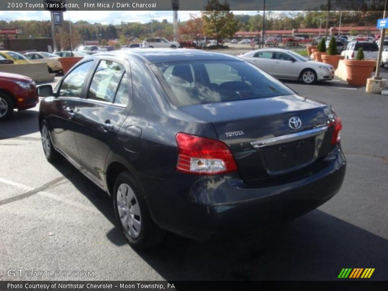 Flint Mica / Dark Charcoal 2010 Toyota Yaris Sedan
