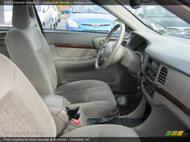 Galaxy Silver Metallic / Medium Gray 2003 Chevrolet Impala LS