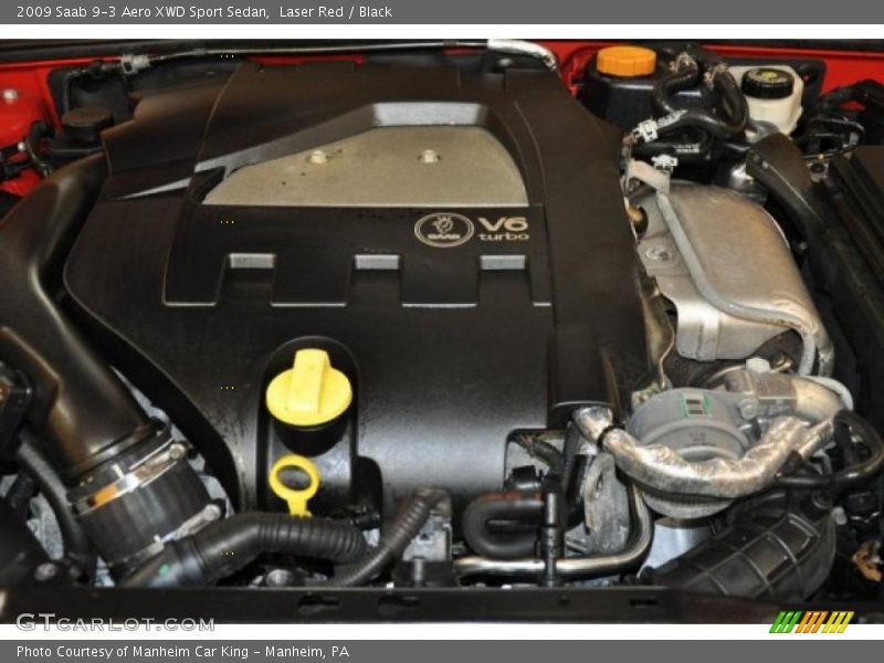  2009 9-3 Aero XWD Sport Sedan Engine - 2.8 Liter Turbocharged DOHC 24-Valve VVT V6