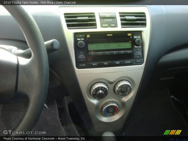 Flint Mica / Dark Charcoal 2010 Toyota Yaris Sedan