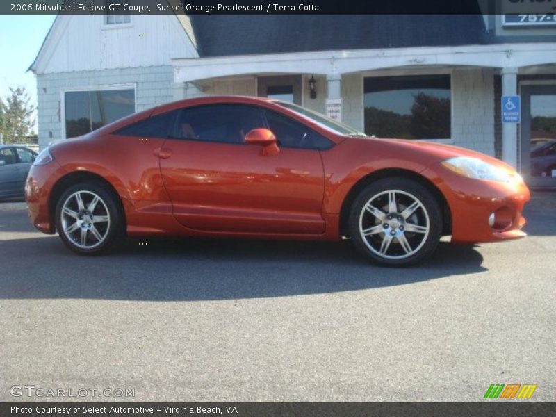 Sunset Orange Pearlescent / Terra Cotta 2006 Mitsubishi Eclipse GT Coupe