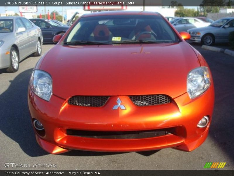 Sunset Orange Pearlescent / Terra Cotta 2006 Mitsubishi Eclipse GT Coupe