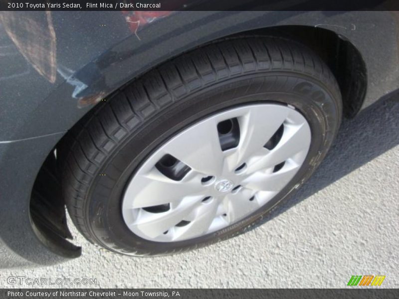 Flint Mica / Dark Charcoal 2010 Toyota Yaris Sedan