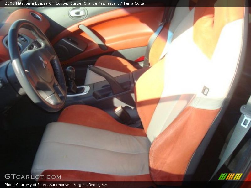 Sunset Orange Pearlescent / Terra Cotta 2006 Mitsubishi Eclipse GT Coupe