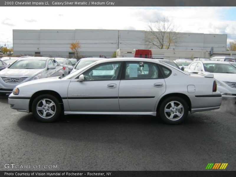 Galaxy Silver Metallic / Medium Gray 2003 Chevrolet Impala LS