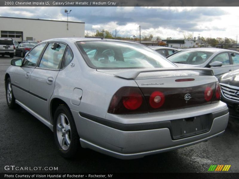 Galaxy Silver Metallic / Medium Gray 2003 Chevrolet Impala LS