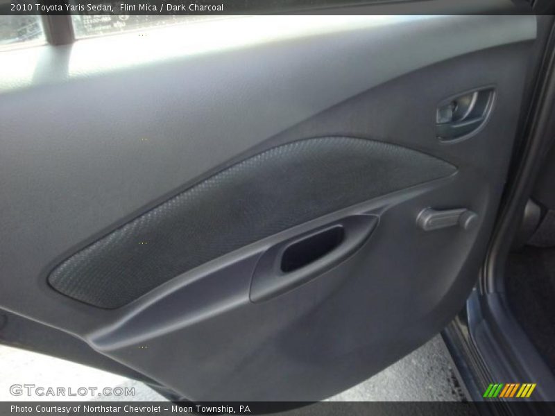 Flint Mica / Dark Charcoal 2010 Toyota Yaris Sedan