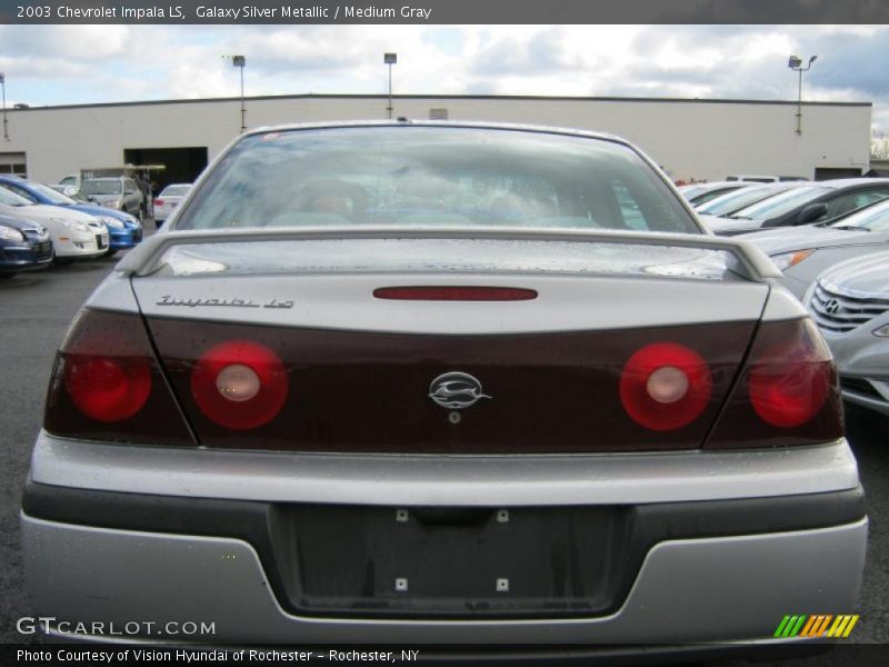 Galaxy Silver Metallic / Medium Gray 2003 Chevrolet Impala LS