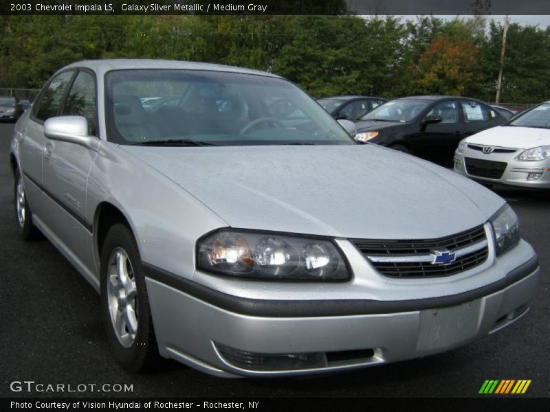 Galaxy Silver Metallic / Medium Gray 2003 Chevrolet Impala LS