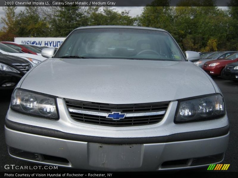 Galaxy Silver Metallic / Medium Gray 2003 Chevrolet Impala LS