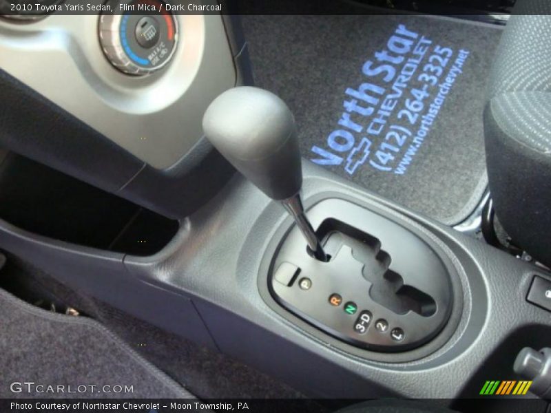 Flint Mica / Dark Charcoal 2010 Toyota Yaris Sedan