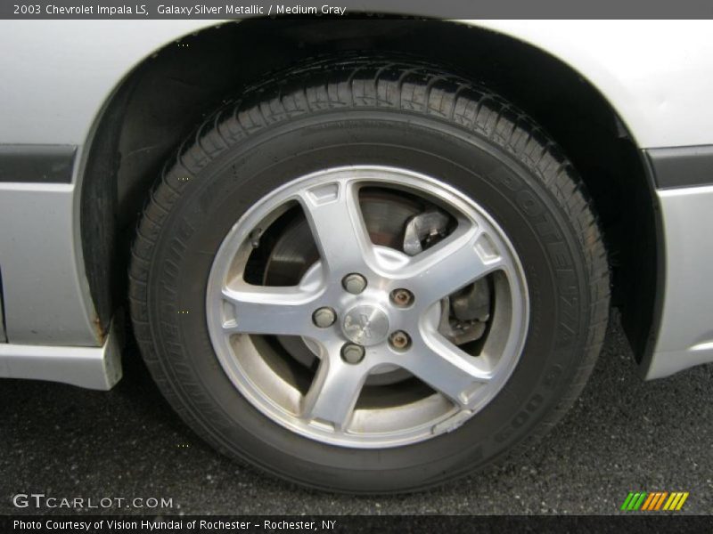 Galaxy Silver Metallic / Medium Gray 2003 Chevrolet Impala LS