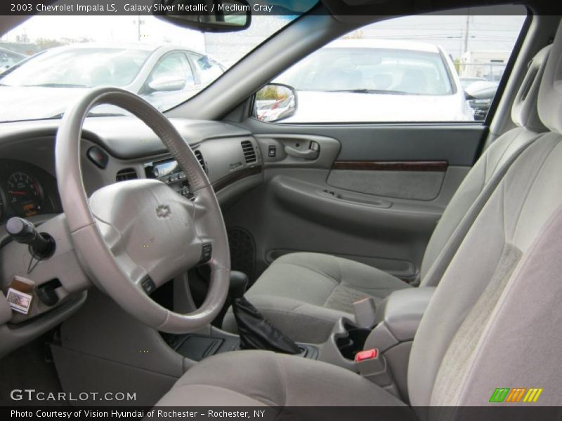 Galaxy Silver Metallic / Medium Gray 2003 Chevrolet Impala LS